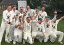 Otley celebrate being crowned Aire-Wharfe League champions for what was the third time in five seasons back in 2018. Picture: Otley CC (Twitter).
