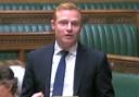 MP Robbie Moore speaking in Parliament