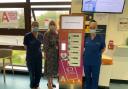Three members of staff from Airedale NHS Foundation Trust’s Emergency Department with the new ChargeBoxFAST