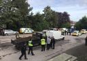 Vehicles being checked by police and partners in Otley this week. Photos by Leeds North West Neighbourhood Police Team