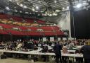 The count took place at Leeds Arena on Friday.