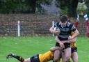 Ben Dinsdagen got his first try for Otley on Saturday (picture by Chris Hyslop)