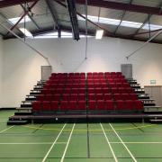 The new theatre seats at Ghyll Royd