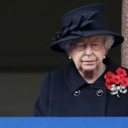 Queen Elizabeth II pictured during a previous National Service of Remembrance at the Cenotaph, in Whitehall, London.