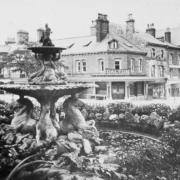 The original Brook Street Fountain in Ilkley