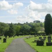 Menston Cemetery where headstones and other items have been stolen