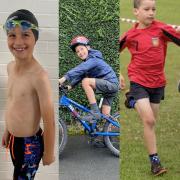 Elwyn Bullock is to embark on a triathlon to raise money to help his little sister Lori