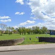 Guiseley School's playing fields, off Bradford Road. Picture from Google Maps (May 2022)