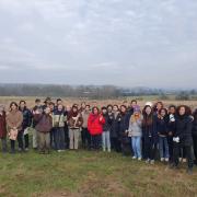 Close to 40 students from the University of Leeds visited East of Otley
