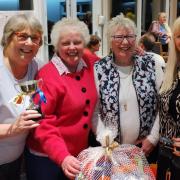 Four Aireborough Inner Wheel members Julie Hipkin, Carol Davis, Lilian Garner and Denise Gambling who were on the winning team