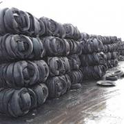 An image from the 2021 enforcement notice showing the tyres stored on Leeds Road. Pic Bradford Council