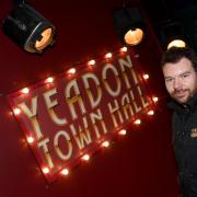 Jamie Hudson, manager of Yeadon Town Hall Theatre. Photo by Gerald Binks