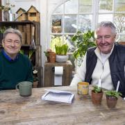 Alan Titchmarsh (left) and his fellow former Ground Force presenter Tommy Walsh, who are backing the first NHS campaign aimed at encouraging the public to be screened for bowel cancer