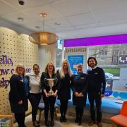 The Ilkley branch team with their “Branch Of The Year” award