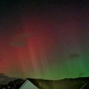 The Northern Lights over Otley last night