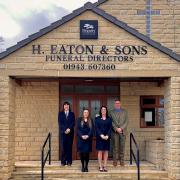 The team at H Eaton & Sons Funeral Directors