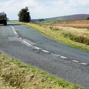 Repairs will take place to the A59 at Kex Gill