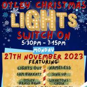 Otley Christmas lights switch-on