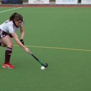 Tanisha Janzen played well in defence for Ben Rhydding Ladies