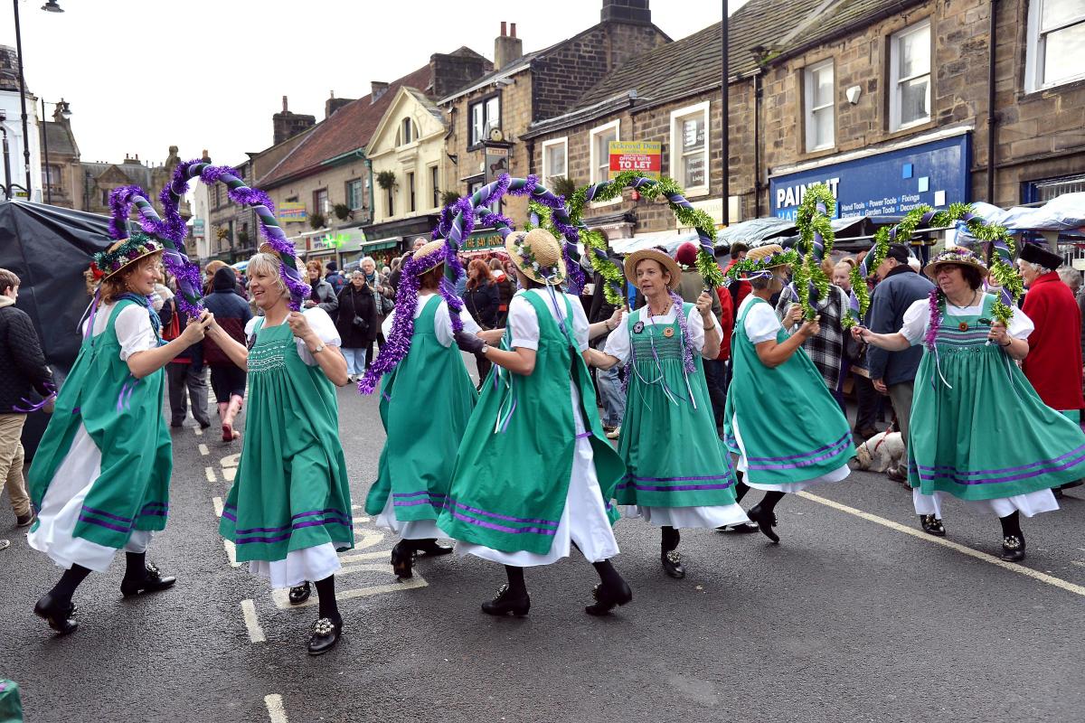 The Buttercross Belles brought joy to the streets