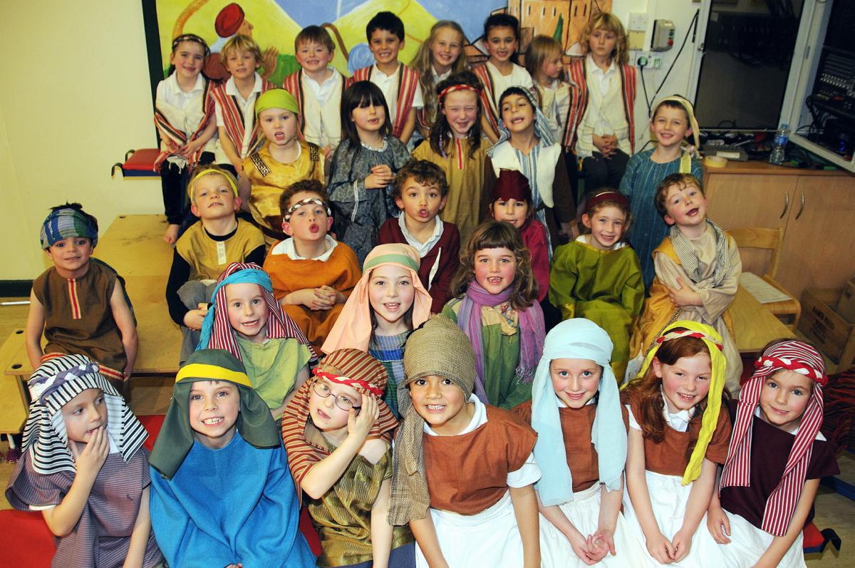 Pupils from Ashlands Primary School in Ilkley perform the Nativity