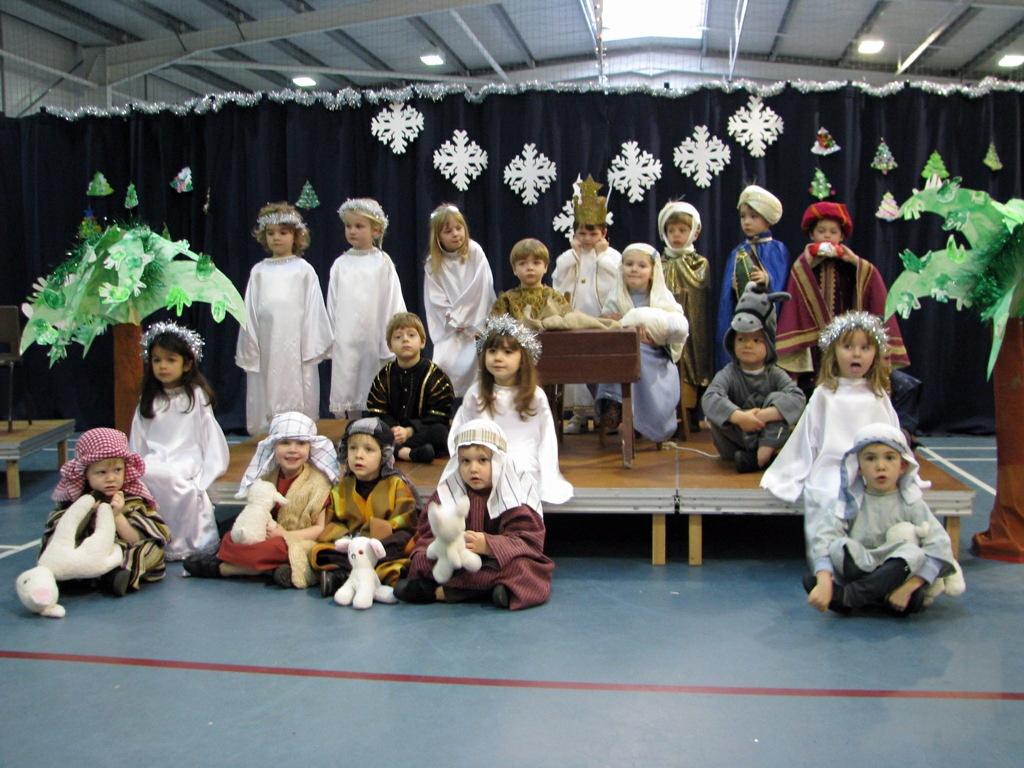Children from nursery, reception and Year 1 at Ilkley's Westville House School perform the traditional nativity