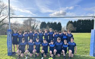 The U14 Boys’ Rugby Team at Prince Henry’s Grammar School