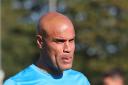 Marcus Bignot's Guiseley are on the road in the next round of the FA Cup    Picture: Alex Daniel