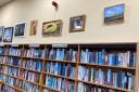 The art exhibition at Menston Library