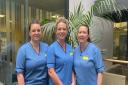 Specialist midwives (left to right) Stephanie Mair,  Lynne Komolafe and Lisa Allan