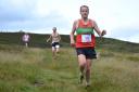 Ilkley's Steve Turland put in a fine top-20 performance at the tricky Sedbergh Hill Fell Race Picture: Dave Woodhead