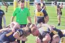 Scrum half Joe Rowntree played his 100th game for Otley on Saturday
