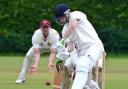 Ilkley’s Rob Spivey (batting) managed 31 for the hosts in their defeat to Rawdon