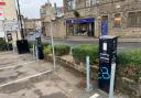 Charging points in Beech Hill car park, Otley