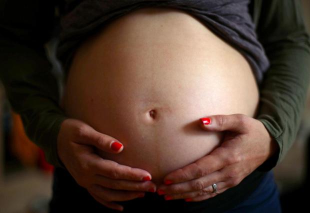 Wharfedale Observer: A pregnant woman. Credit: PA