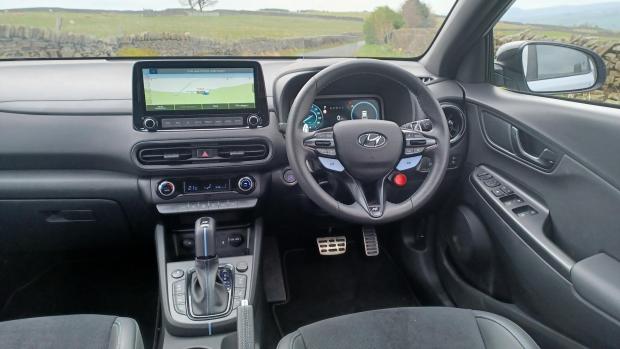 Wharfedale Observer: The Kona N's sporty interior is also appealing 