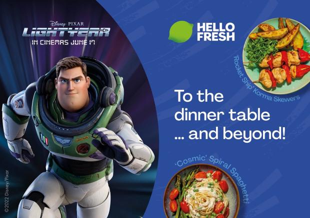 Wharfedale Observer: HelloFresh Lightyear recipie customers could win a once-in-a-lifetime trip to Florida. Picture: HelloFresh