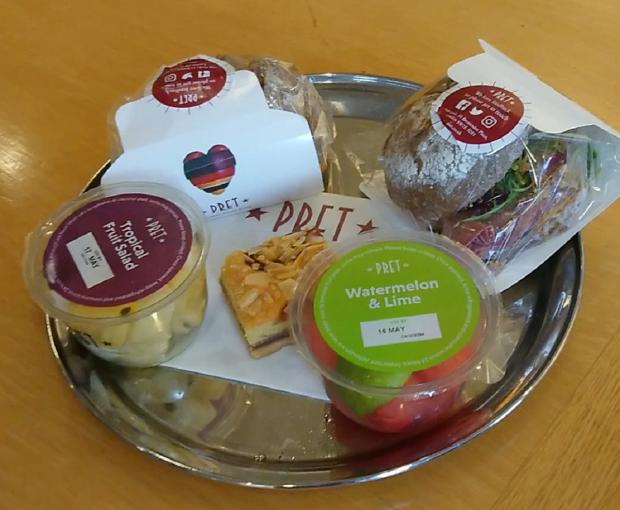 Wharfedale Observer: We went along and tried a few things from the Pret spring menu. Picture: NQ