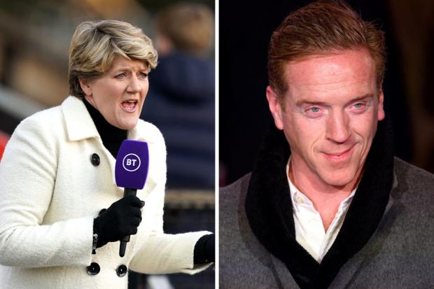Wharfedale Observer: Damian Lewis and Clare Balding. Credit: PA