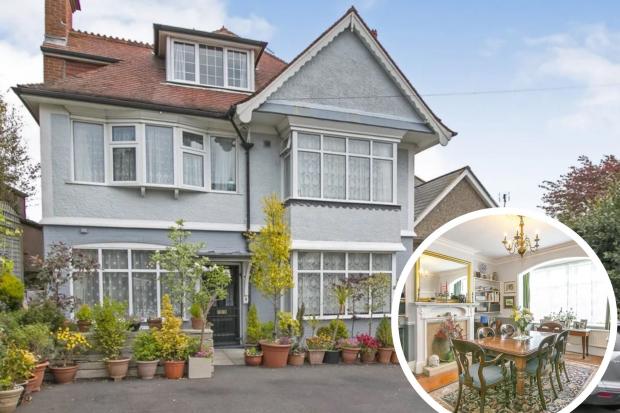 See inside this 5-bed detached home with period features in Alum Chine. Pictures: Zoopla