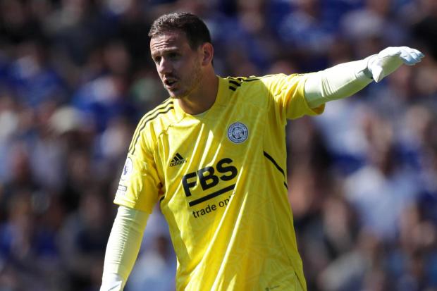 Danny Ward has replaced Kasper Schmeichel as Leicester's number one