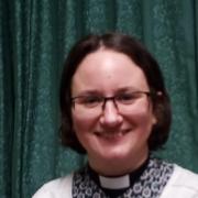 Rev Caroline Brown, curate at St John's Church. Yeadon