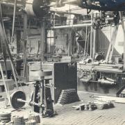 1920's machines under construction. Ashfield Works.