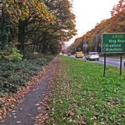 The ring road from Horsforth to Pudsey