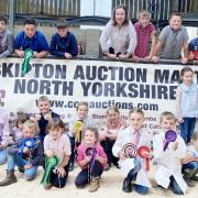Young handlers are pictured after their annual CCM Skipton highlight.