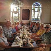 Aireborough 50th Anniversary Meal at Wetherby Whaler. Photo by Clive Woods