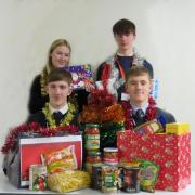 THE ASDAN sixth form students of Prince Henry’s Grammar School who organised a Christmas food bank appeal