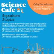 Otley Courthouse will host a science cafe on Friday, March 17