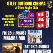 Otley Outdoor Cinema at Otley RUFC