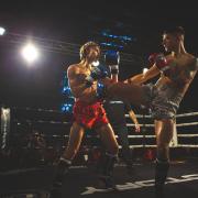 Joe Royston in action during his November 4 bout
